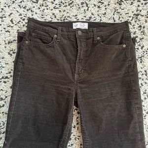 GAP Vintage Slim High Rise Corduroy Pant